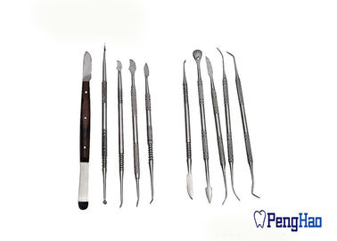 cire dentaire de laboratoire de l'acier inoxydable 10pcs/Set découpant des kits d'instrument d'outils