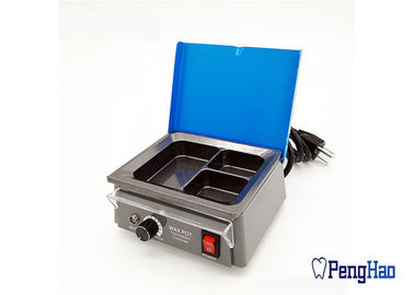 Équipement de laboratoire dentaire de représentation stable, pot dentaire de chauffage de cire de 3 Wells