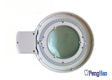 Lampe portative flexible de loupe de banc d'appareil d'éclairage de 3 dioptries avec la base pesée