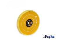 Type jaune utilisation de polissage dentaire résistante à l'usure de tissu de roue de polissage