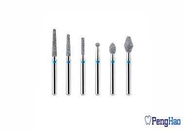 Longueur principale brute superbe du milieu 0.8mm-18mm d'outils abrasifs dentaires de bureau de diamant de HP
