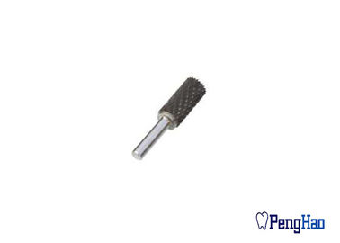 Carbure dentaire Burs rotatoire de forme de cylindre d'accessoires d'équipement de laboratoire d'acier de tungstène