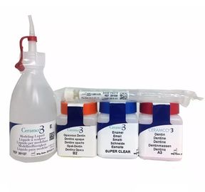 52 poudre de lustre d'émail de laboratoire de couleurs de porcelaine dentaire des outils 3/liquide dentaires de modélisation