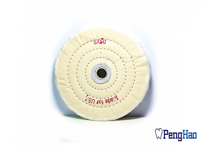Roue De Polissage En Tissu Perlé Coton - Diamètre 75 Mm (3 Pouces), Pour Bijoux Et Accessoires