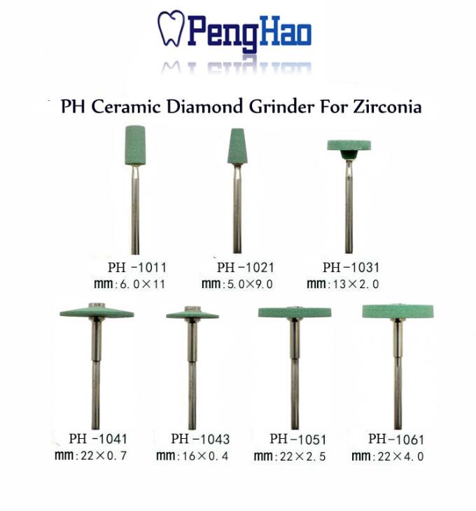 5.CA - Fraise En Diamant En Forme De Flamme Pour Contre-angle (5 Pièces